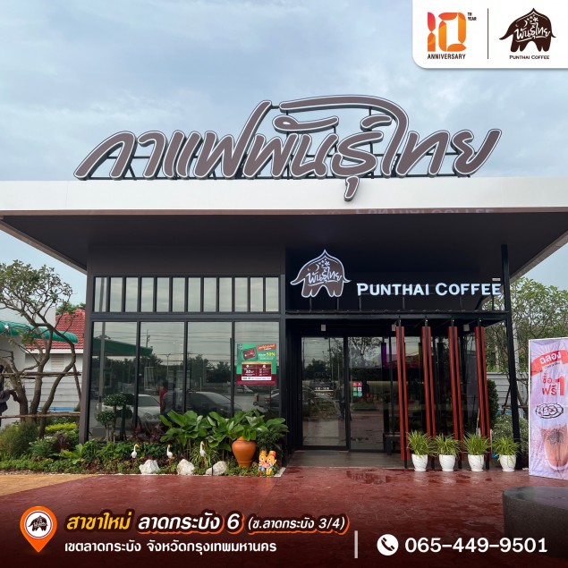 Punthai Coffee/กาแฟพันธุ์ไทย